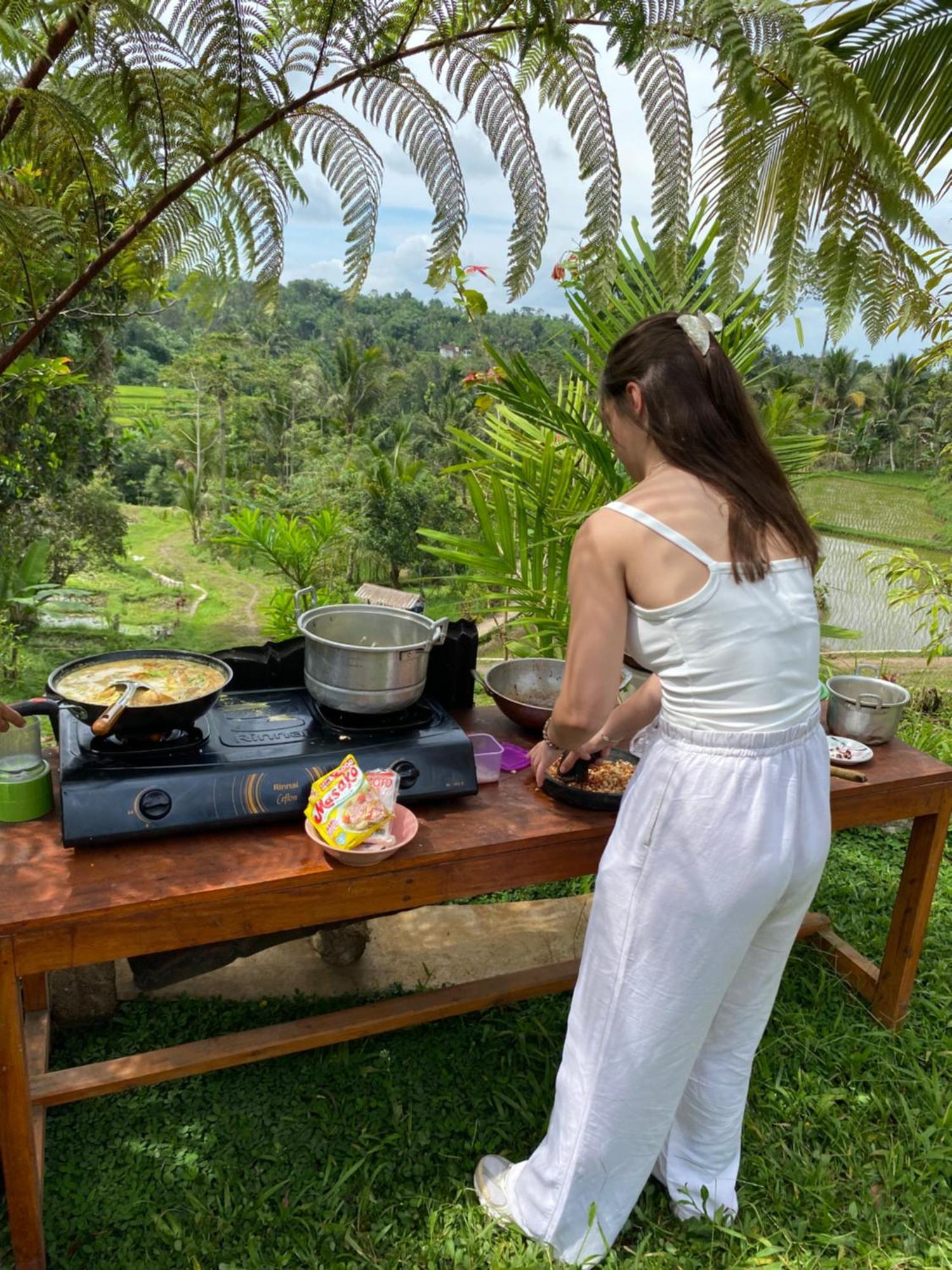 The Alam Tetebatu Bungalow & Restaurant Bagian luar foto